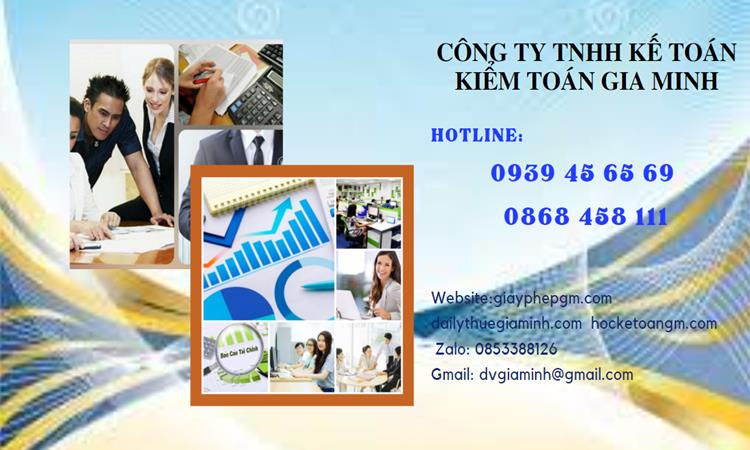 Thủ tục báo cáo thuế hộ kinh doanh tại Quận Bình Thủy