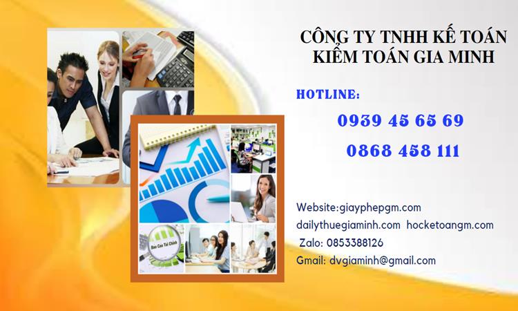 BÁO CÁO THUẾ HỘ KINH DOANH TẠI QUẬN PHÚ NHUẬN 4 Thủ tục báo cáo thuế hộ kinh doanh tại Quận Phú Nhuận