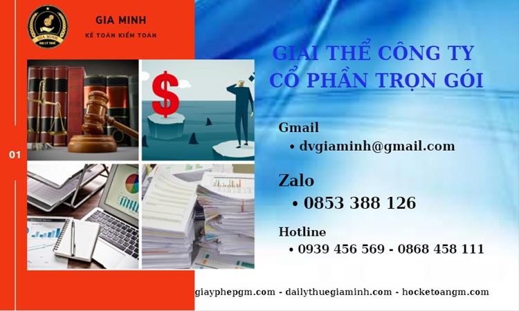 Thủ tục giải thể công ty cổ phần tại Bình Dương