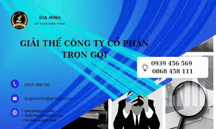 Thủ tục giải thể công ty cổ phần tại Bình Phước