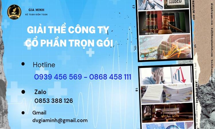 Thủ tục giải thể công ty cổ phần tại Hà Nội