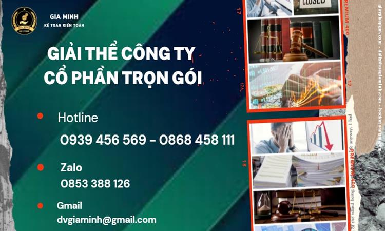 Thủ tục giải thể công ty cổ phần tại Thái Nguyên