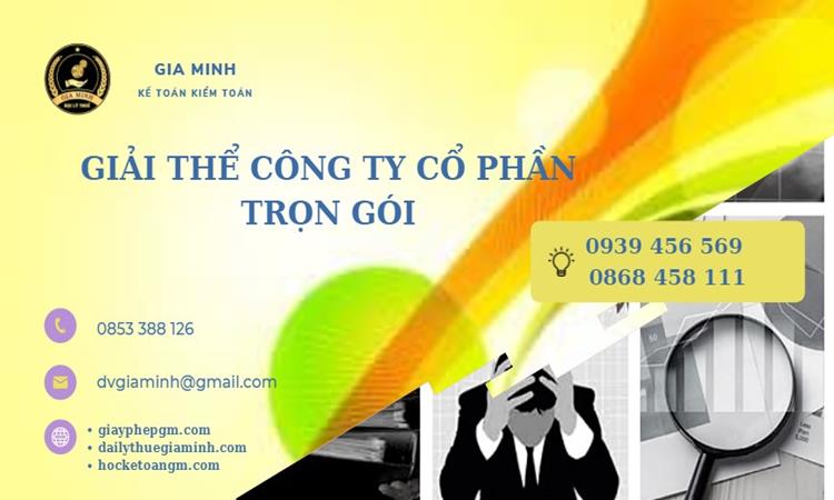 Thủ tục giải thể công ty cổ phần tại TP Đà Nẵng