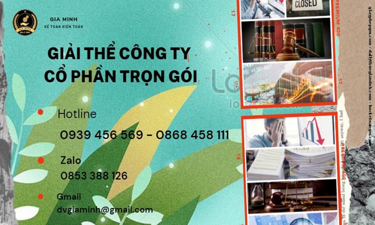 Thủ tục giải thể công ty cổ phần tại Vĩnh Phúc