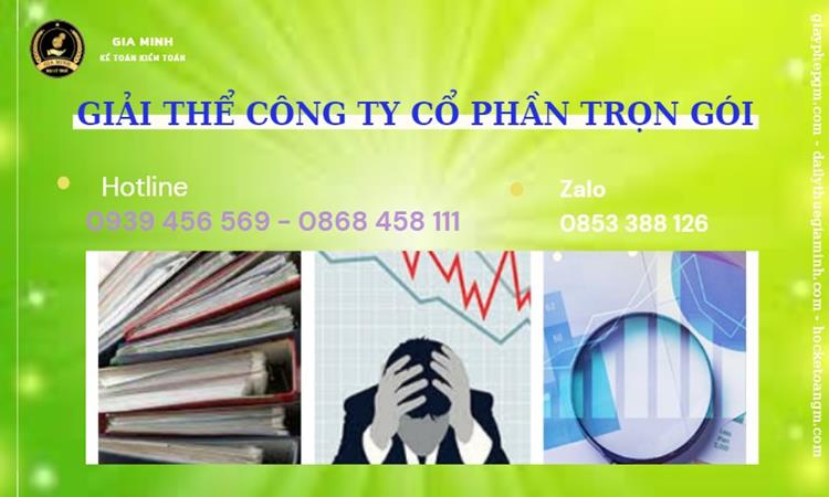 Thủ tục giải thể công ty cổ phần tại Vũng Tàu