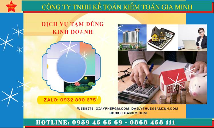 Dịch vụ tạm ngừng kinh doanh trọn gói tại quận 2 4 Thủ tục làm hồ sơ tạm ngừng kinh doanh chi tiết và mới nhất tại Quận 2