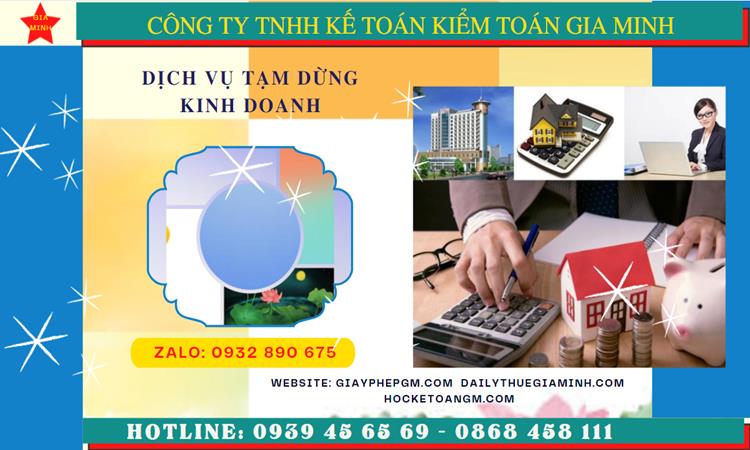 Dịch vụ tạm ngừng kinh doanh trọn gói tại quận 4 4 Thủ tục làm hồ sơ tạm ngừng kinh doanh chi tiết và mới nhất tại Quận 4