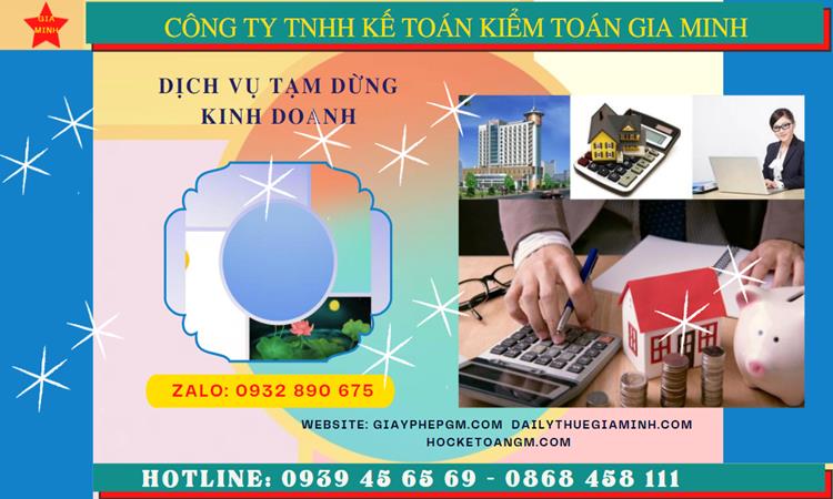 Dịch vụ tạm ngừng kinh doanh trọn gói tại quận 5 4 Thủ tục làm hồ sơ tạm ngừng kinh doanh chi tiết và mới nhất tại Quận 5