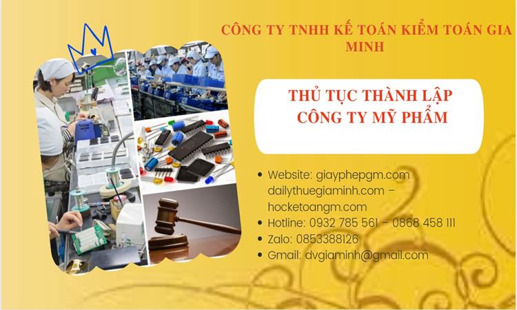 Thủ tục thành lập công ty sản xuất hàng điện tử tại Quận Ninh Kiều 
