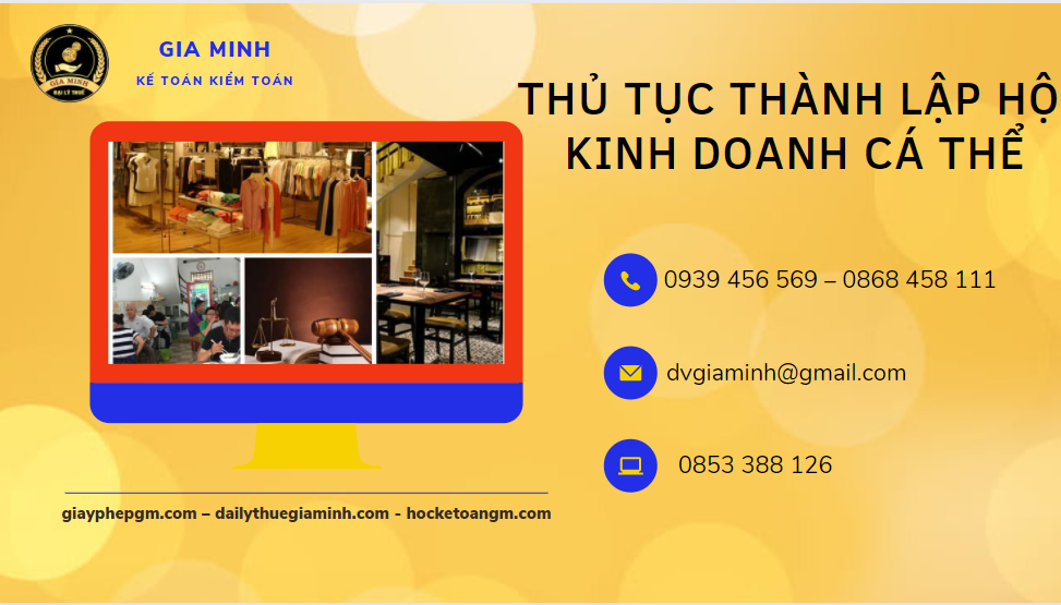 Thủ Tục Thành Lập Hộ Kinh Doanh Cá Thể TPHCM 4 Thủ tục thành lập hộ kinh doanh cá thể tại tphcm
