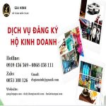 Dịch vụ đăng ký hộ kinh doanh tại Bến Tre 6 Thủ tục thành lập hộ kinh doanh cá thể Bến Tre