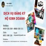 Dịch vụ đăng ký hộ kinh doanh tại Cần Thơ 6 Thủ tục thành lập hộ kinh doanh cá thể Cần Thơ