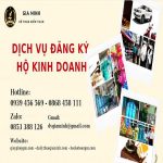 DỊCH VỤ ĐĂNG KÝ HỘ KINH DOANH TẠI HÒA BÌNH 6 Thủ tục thành lập hộ kinh doanh cá thể Hòa Bình