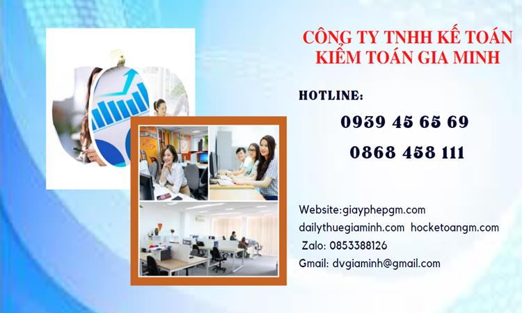 Dịch vụ kế toán nhà hàng huyện bình chánh 4 Dịch vụ quyết toán thuế nhà hàng tại Huyện Bình Chánh