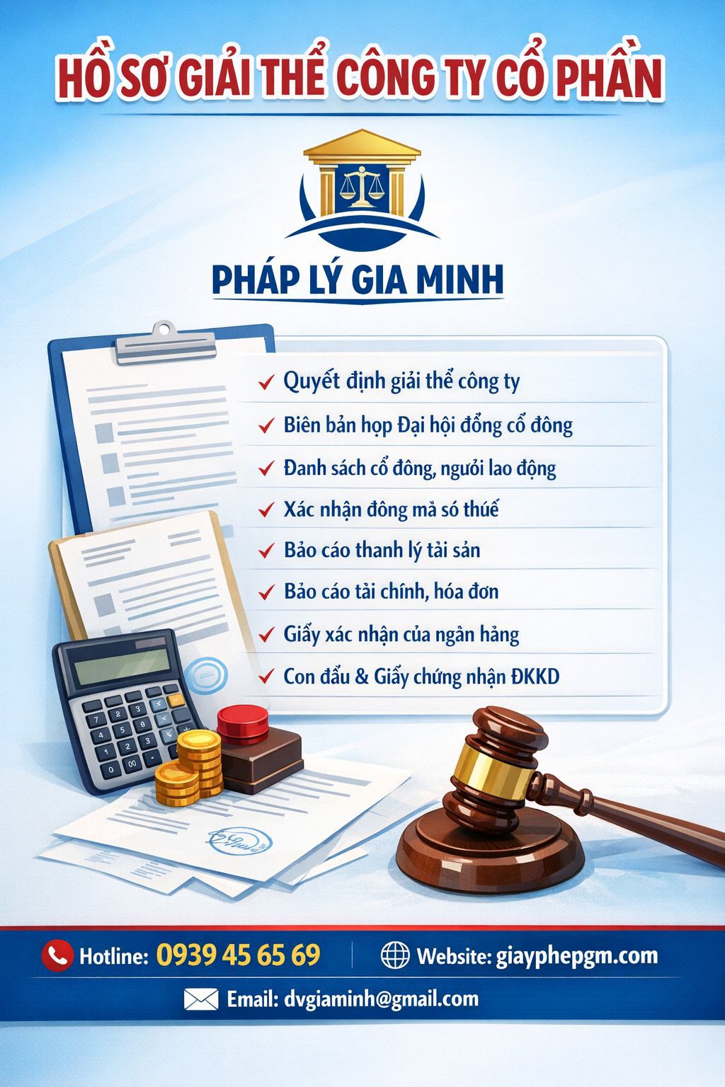 Hồ sơ cần chuẩn bị khi giải thể doanh nghiệp Bắc Giang