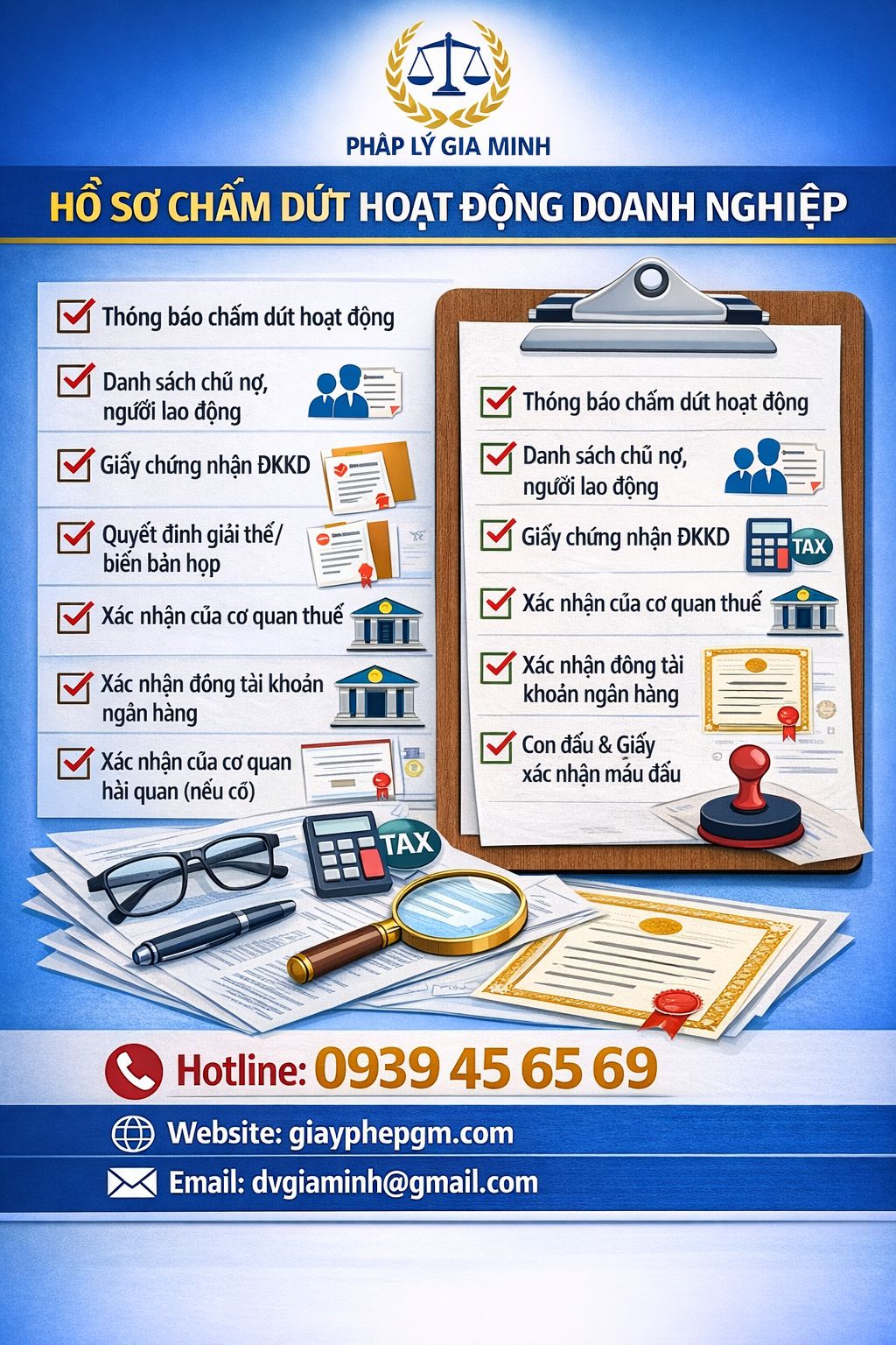 Hồ sơ giải thể doanh nghiệp Bình Thuận gồm thông báo giải thể, quyết định giải thể và biên bản họp

