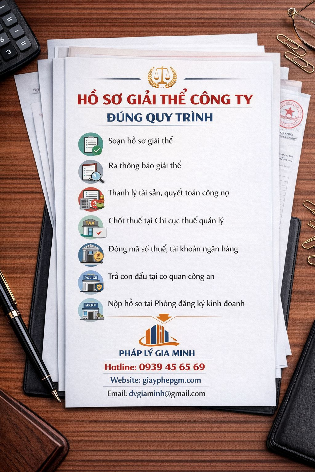 Hồ sơ giải thể doanh nghiệp tại Cao Bằng cần chuẩn bị những giấy tờ gì