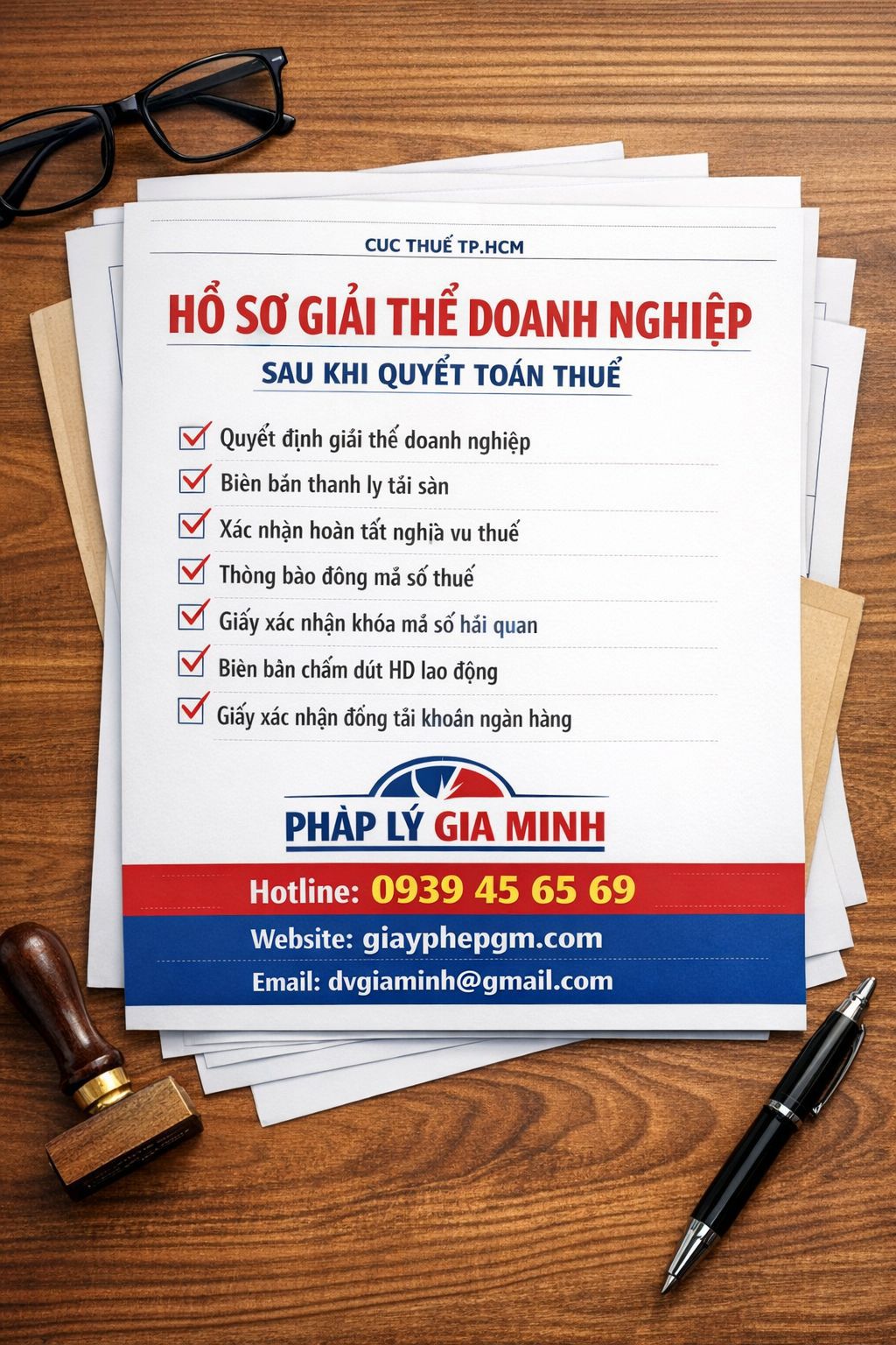  Hồ sơ giải thể doanh nghiệp tại Hà Giang theo quy định