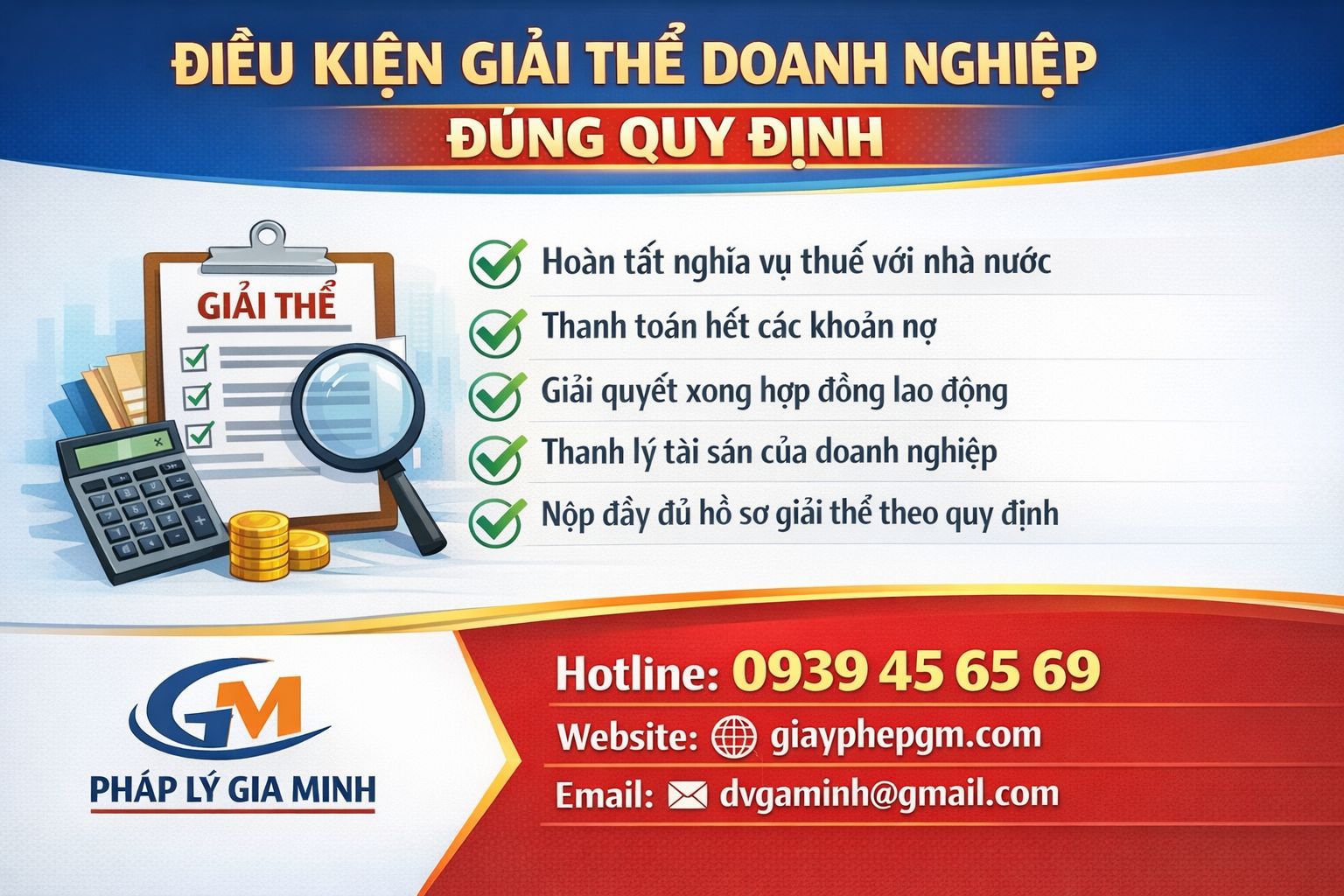 Hồ sơ giải thể doanh nghiệp Long An gồm những giấy tờ gì