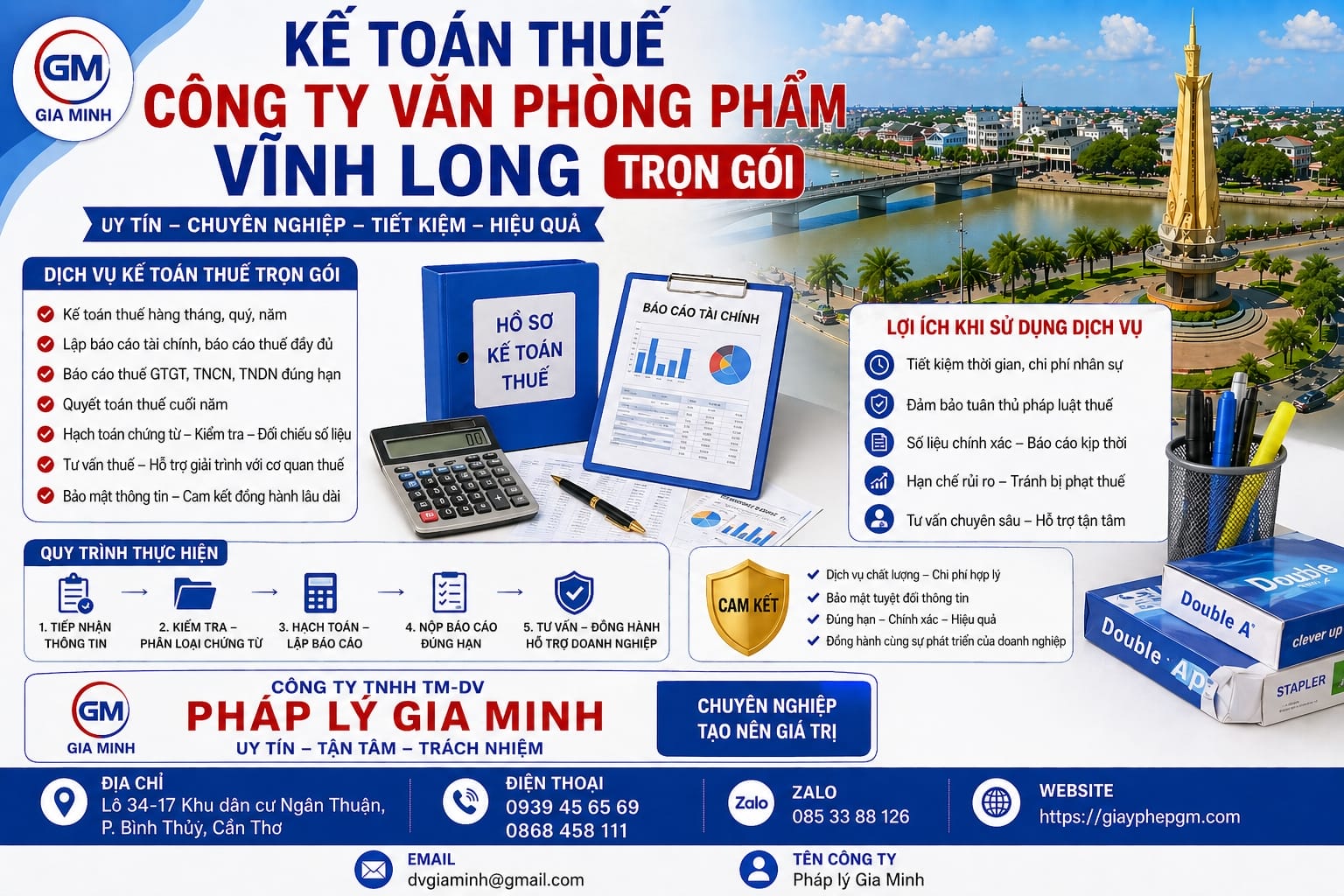 Dịch vụ kế toán du lịch Vĩnh Long uy tín, chuyên nghiệp 13 Kế toán thuế công ty du lịch tại Vĩnh Long