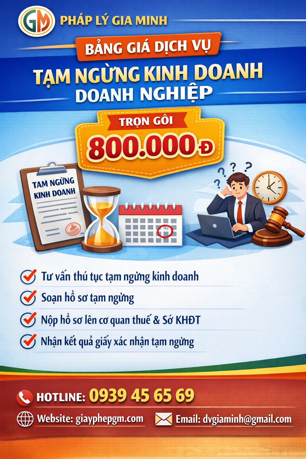 Tạm dừng kinh doanh doanh nghiệp tại TP Hồ Chí Minh