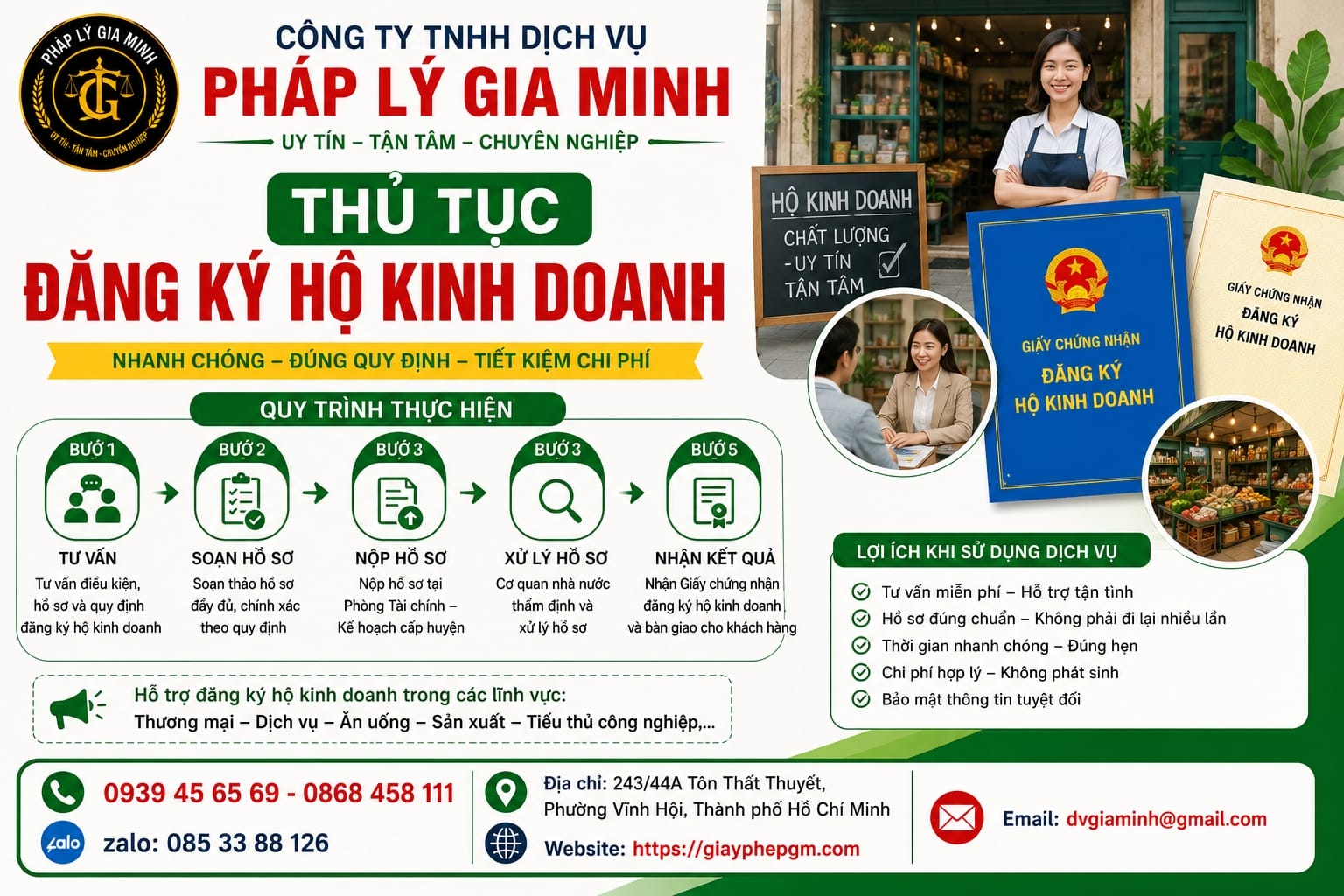 Thủ tục đăng ký hộ kinh doanh
