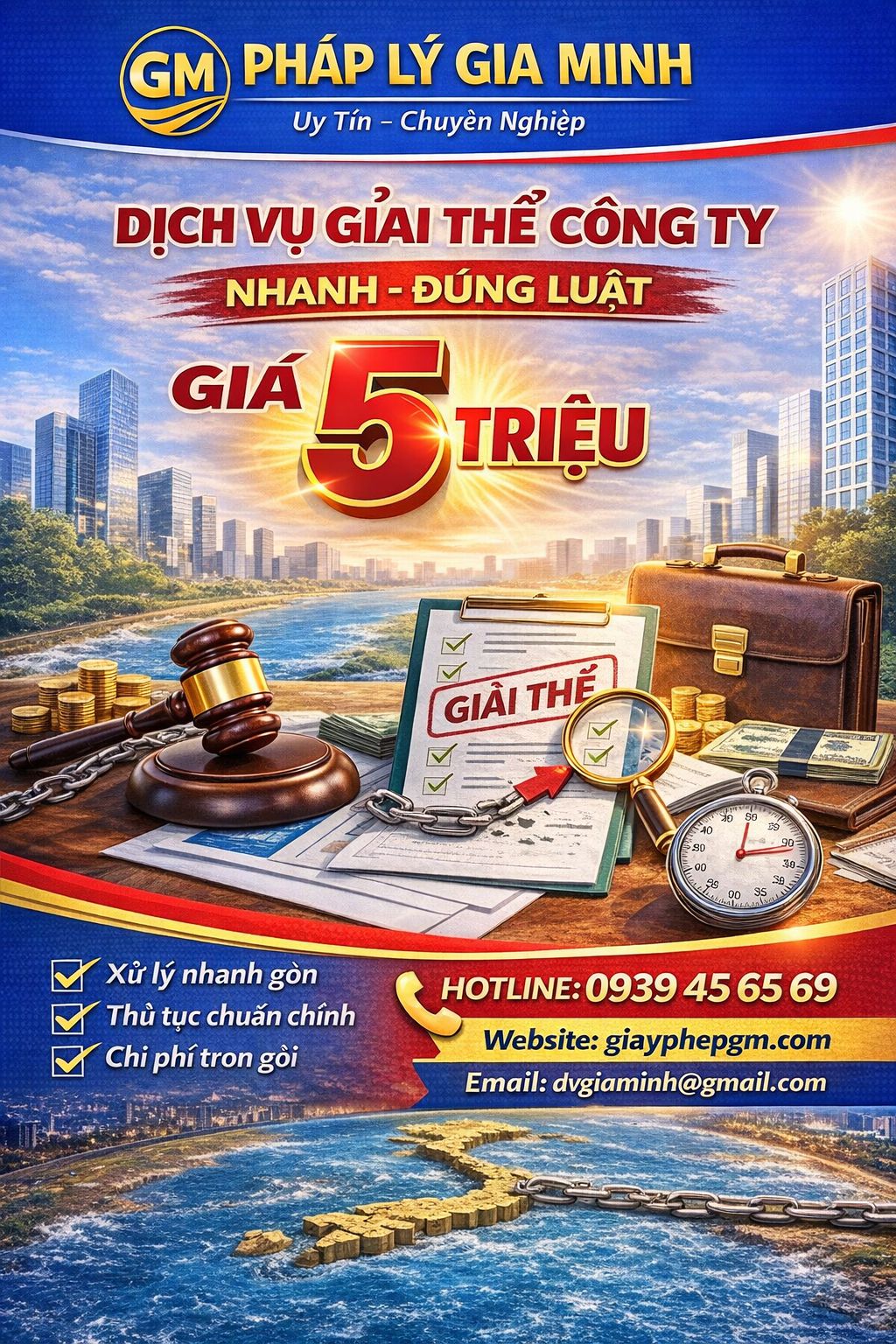 Thủ tục giải thể công ty tại Bạc Liêu theo quy định pháp luật