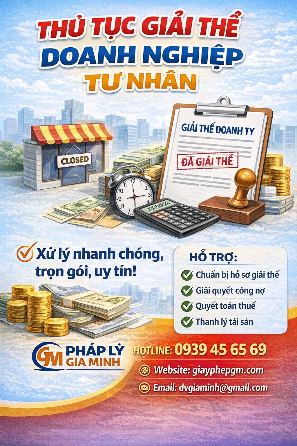 Thủ tục giải thể công ty tại Cao Bằng thực hiện như thế nào