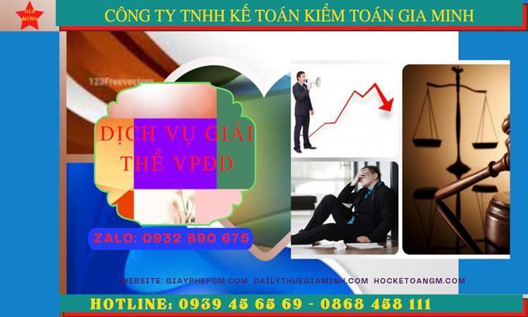 Dịch vụ giải thể văn phòng đại diện trọn gói tại Quận Bình Thạnh- TPHCM