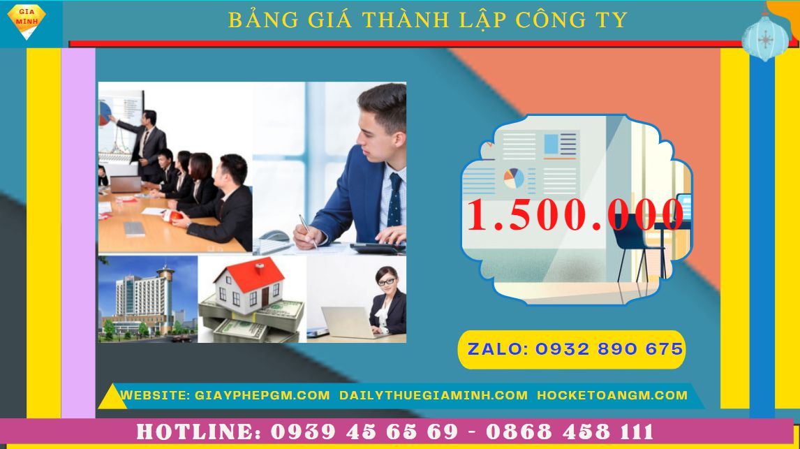 THÀNH LẬP DOANH NGHIỆP ĐÓNG GÓI BAO BÌ TẠI THÀNH PHỐ THỦ ĐỨC 5 Chi phí thành lập công ty đóng gói bao bì tại Thành Phố Thủ Đức - tphcm