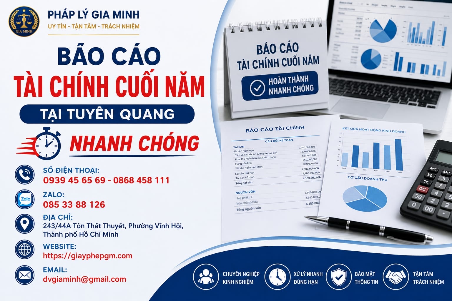 bao cao tai chinh quyet toan nam tai tuyen quang tron goi