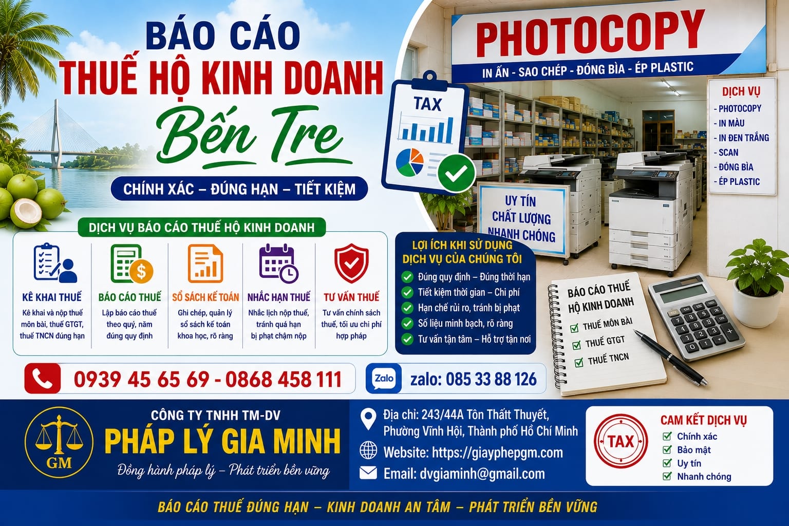 Báo cáo thuế hộ kinh doanh tại Bến Tre – Hướng dẫn chi tiết 2025 11 Báo cáo thuế hộ kinh doanh Bến Tre