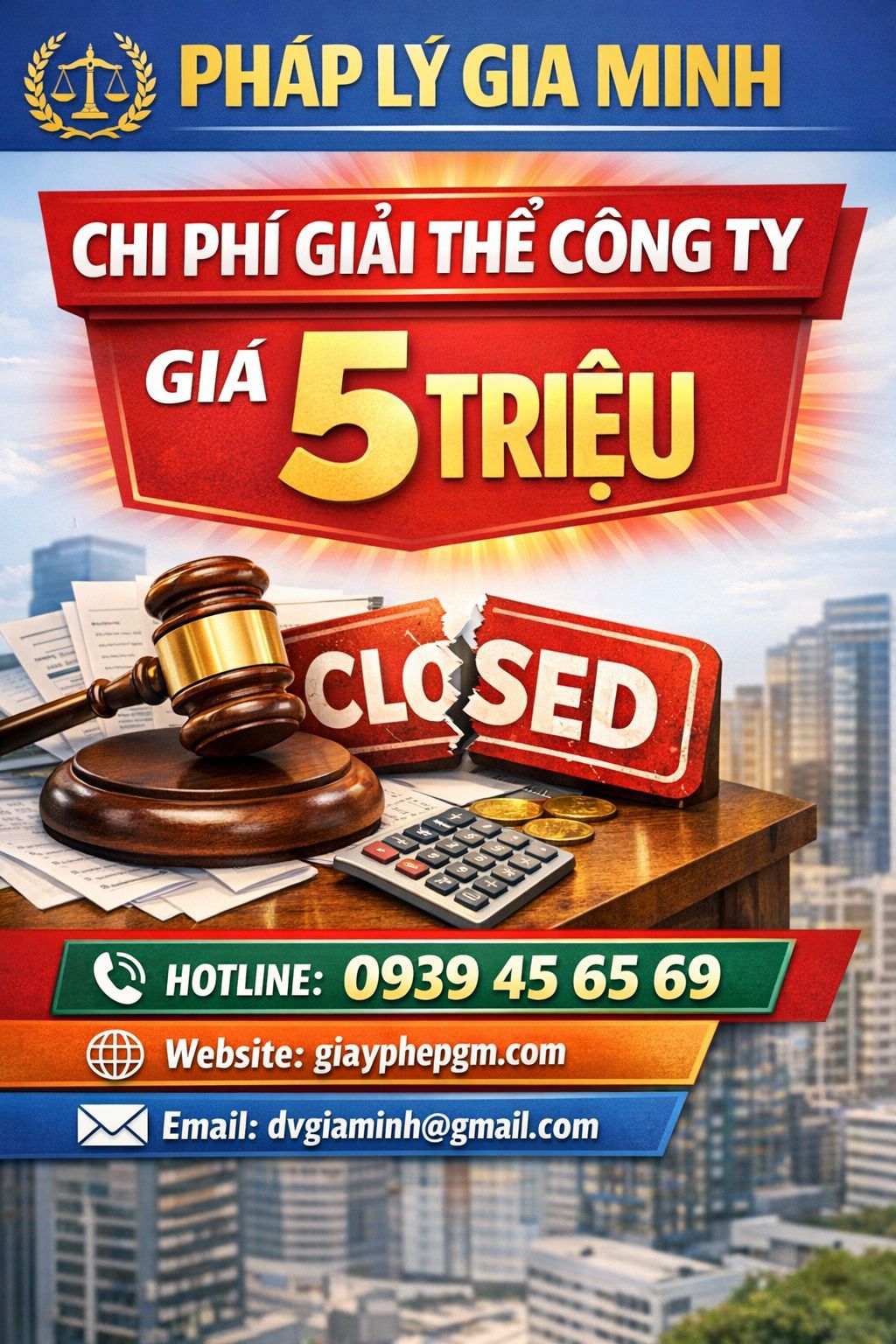  Chi phí dịch vụ giải thể công ty trọn gói tại Bến Tre giúp doanh nghiệp tiết kiệm thời gian và thủ tục