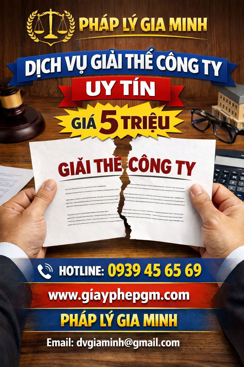 DỊCH VỤ GIẢI THỂ CÔNG TY TRỌN GÓI BÌNH ĐỊNH 10 Chi phí giải thể công ty trọn gói tại Bình Định