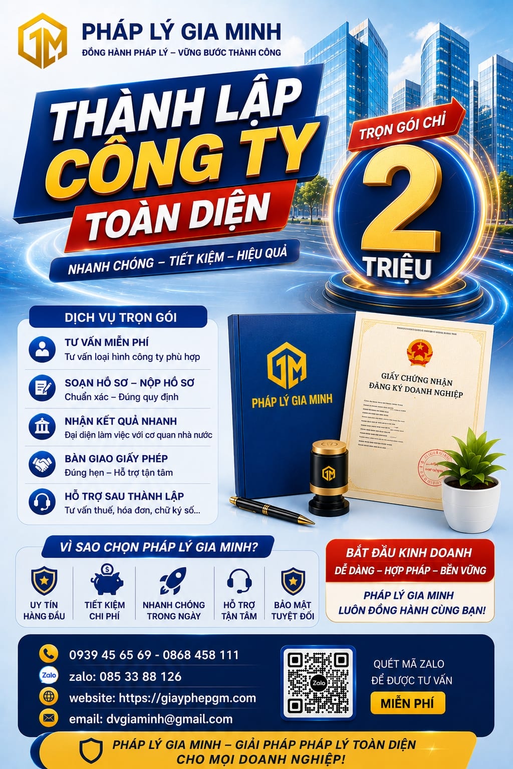 Đăng ký kinh doanh tại Thành phố Hồ Chí Minh