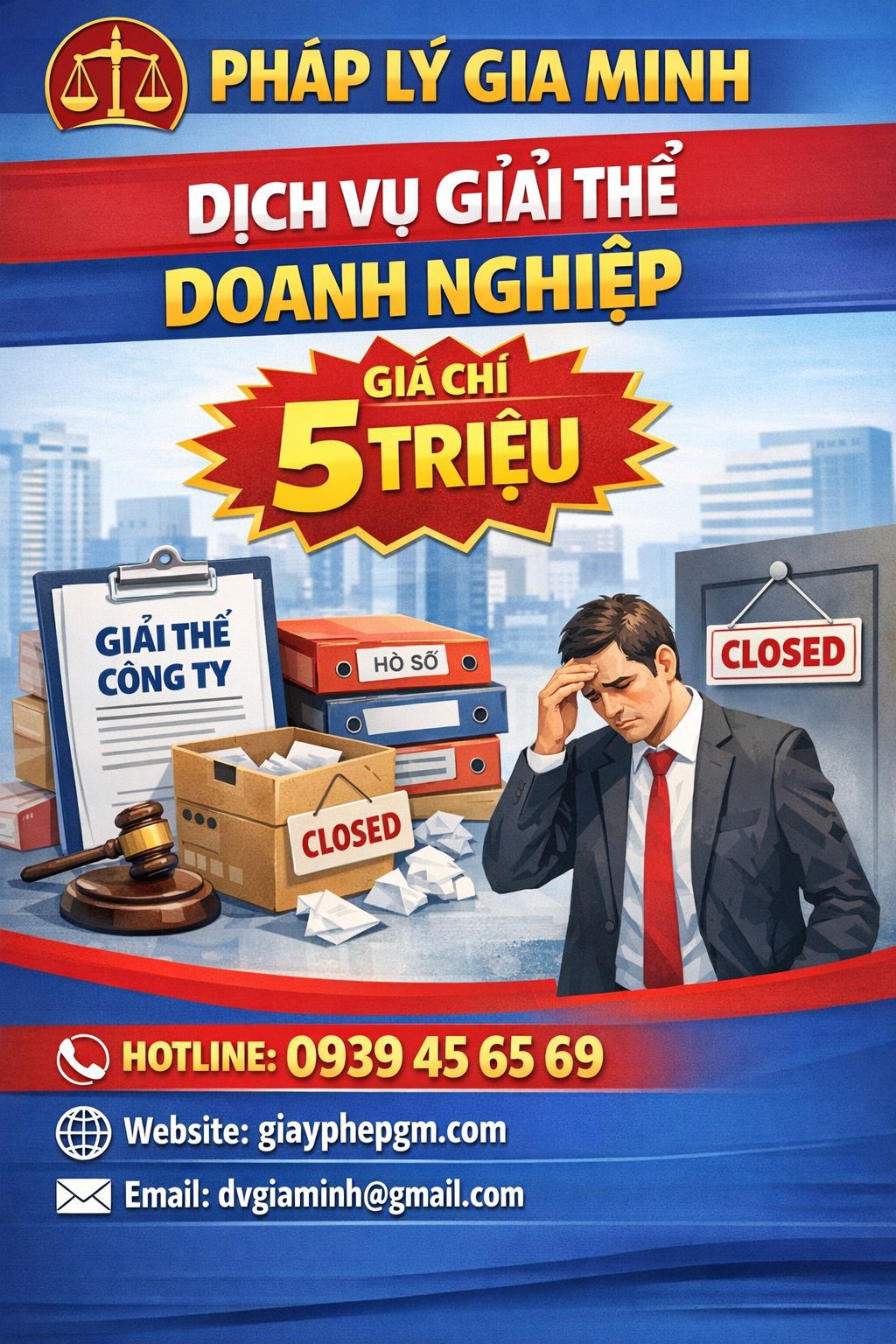 Dịch Vụ Giải Thể Công Ty Trọn Gói Bạc Liêu | Uy Tín & Nhanh Chóng 11 Dịch vụ giải thể doanh nghiệp trọn gói tại Bạc Liêu nhanh gọn