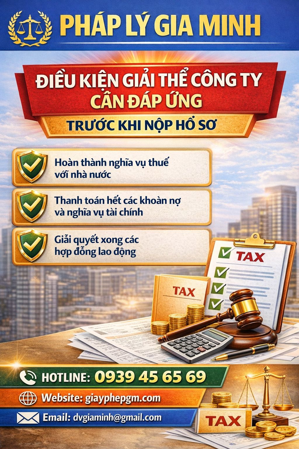  Dịch vụ giải thể công ty trọn gói tại Bình Dương giúp doanh nghiệp hoàn tất thủ tục pháp lý nhanh chóng