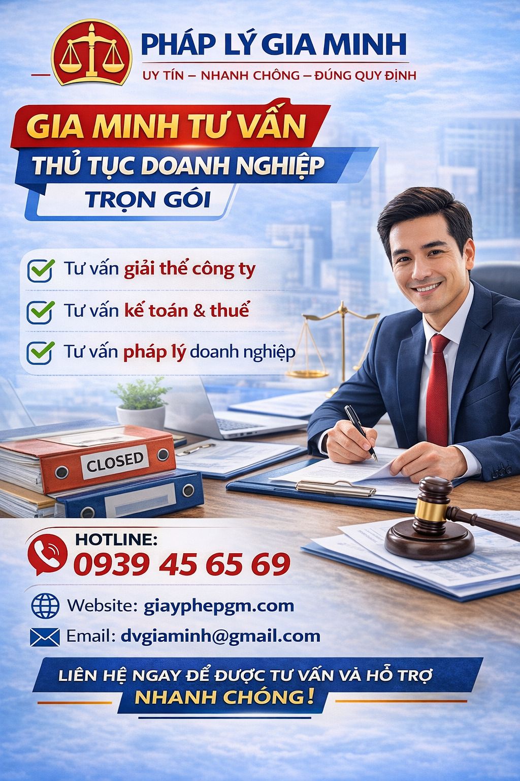  Dịch vụ giải thể công ty trọn gói Gia Lai giúp doanh nghiệp hoàn tất thủ tục nhanh chóng