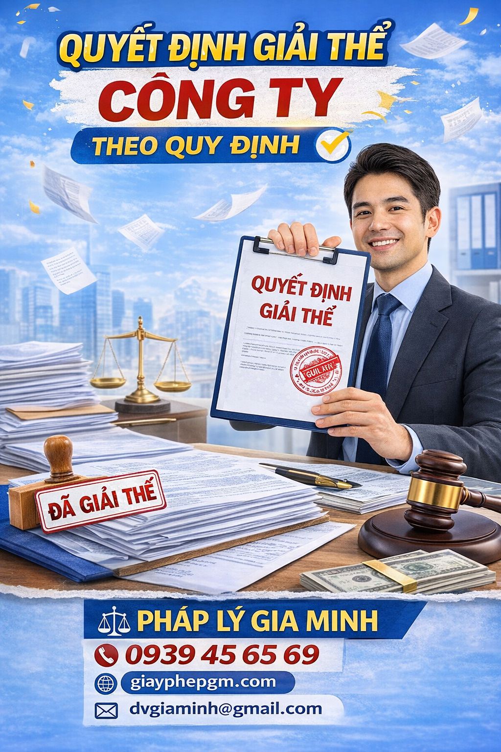 Dịch vụ giải thể công ty trọn gói Hải Phòng nhanh chóng đúng quy định pháp luật

