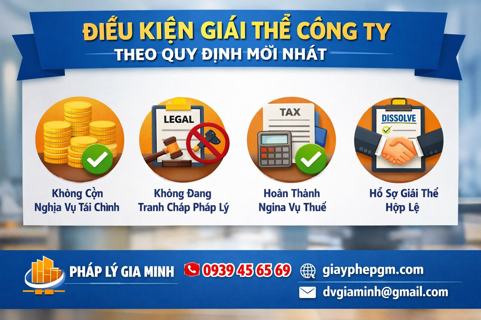 Dịch vụ giải thể doanh nghiệp trọn gói Lâm Đồng – Hỗ trợ nhanh, uy tín 8 Dịch vụ giải thể công ty trọn gói Lâm Đồng giúp doanh nghiệp hoàn tất thủ tục pháp lý đúng quy định
