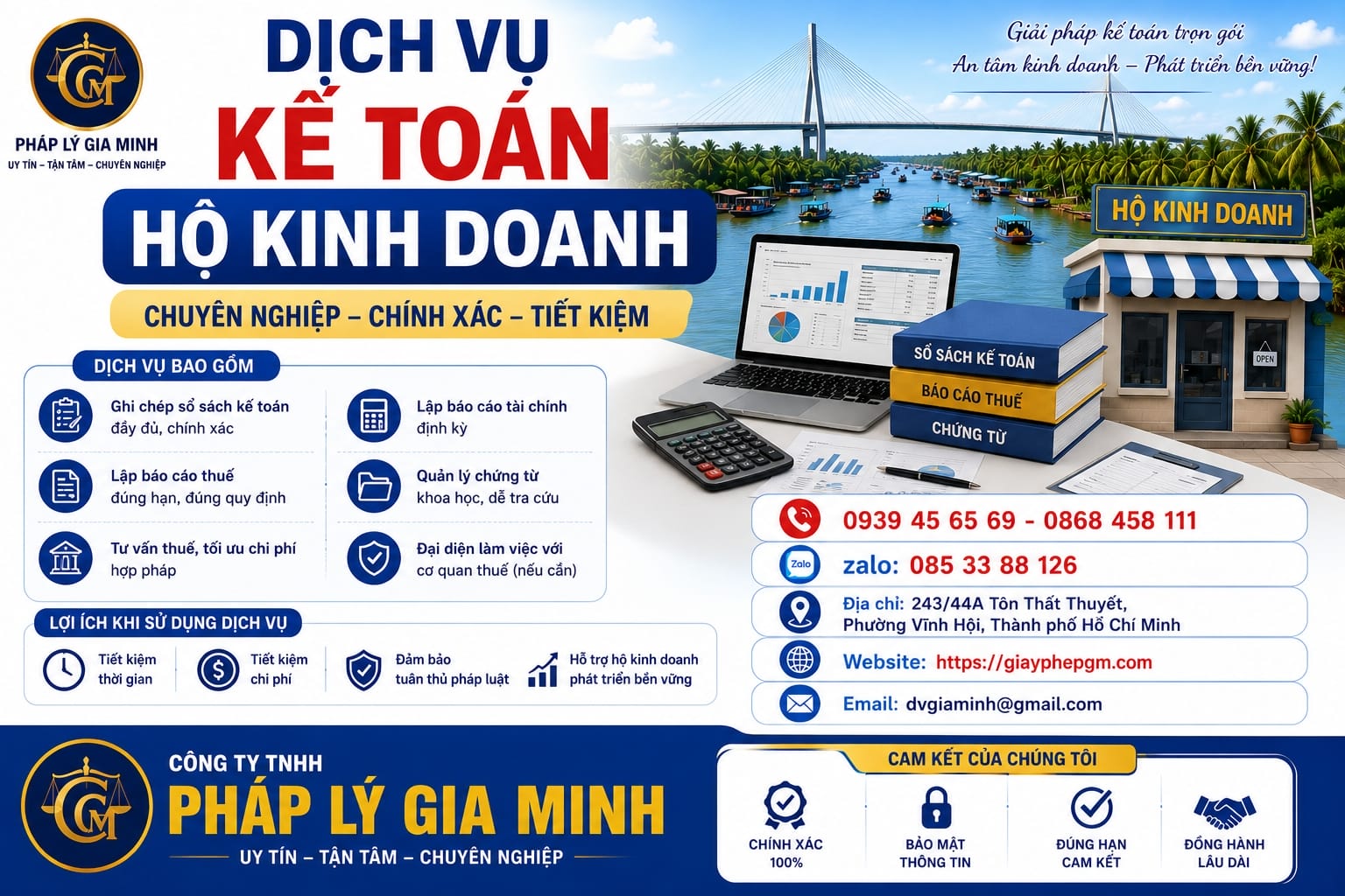 Báo cáo thuế hộ kinh doanh tại Bến Tre – Hướng dẫn chi tiết 2025 12 Dịch vụ kế toán hộ kinh doanh