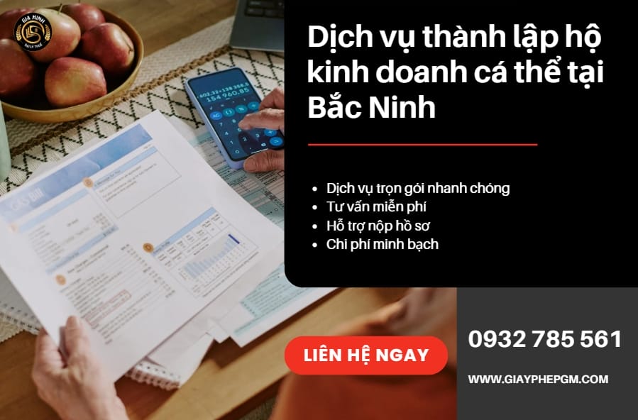 Dịch vụ thành lập hộ kinh doanh cá thể tại Bắc Ninh trọn gói – Nhanh chóng, uy tín, tiết kiệm 3 Dịch vụ thành lập hộ kinh doanh cá thể tại Bắc Ninh