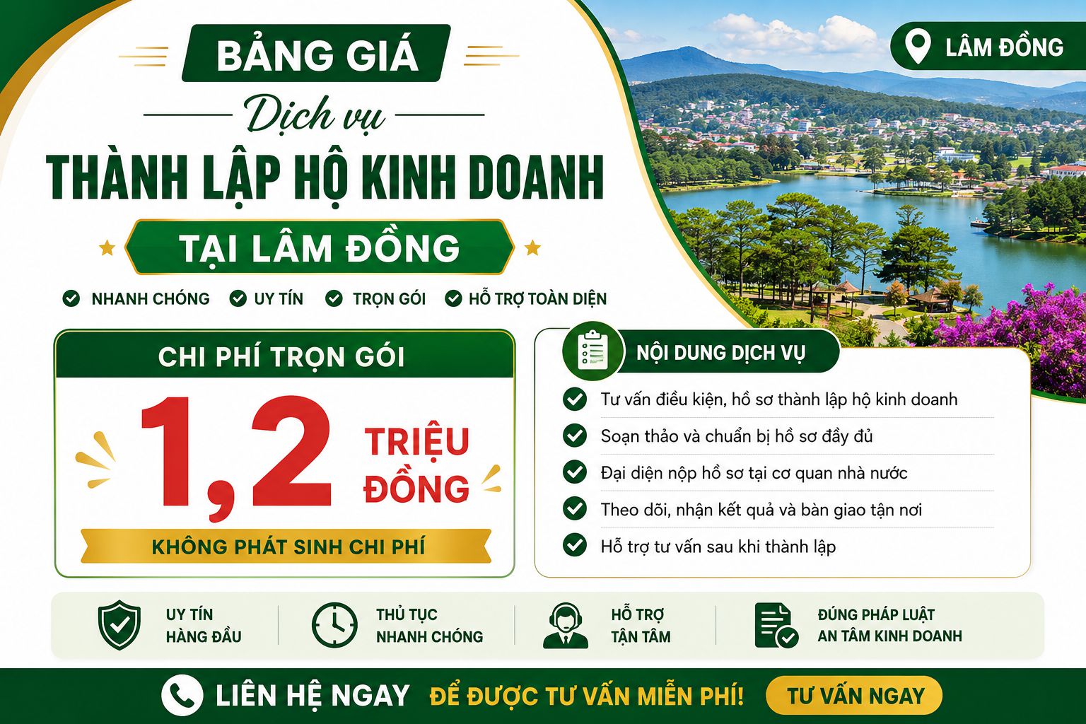 Dịch vụ thành lập hộ kinh doanh cá thể tại Lâm Đồng uy tín – nhanh gọn – đúng pháp luật 4 Dịch vụ thành lập hộ kinh doanh tại Lâm Đồng