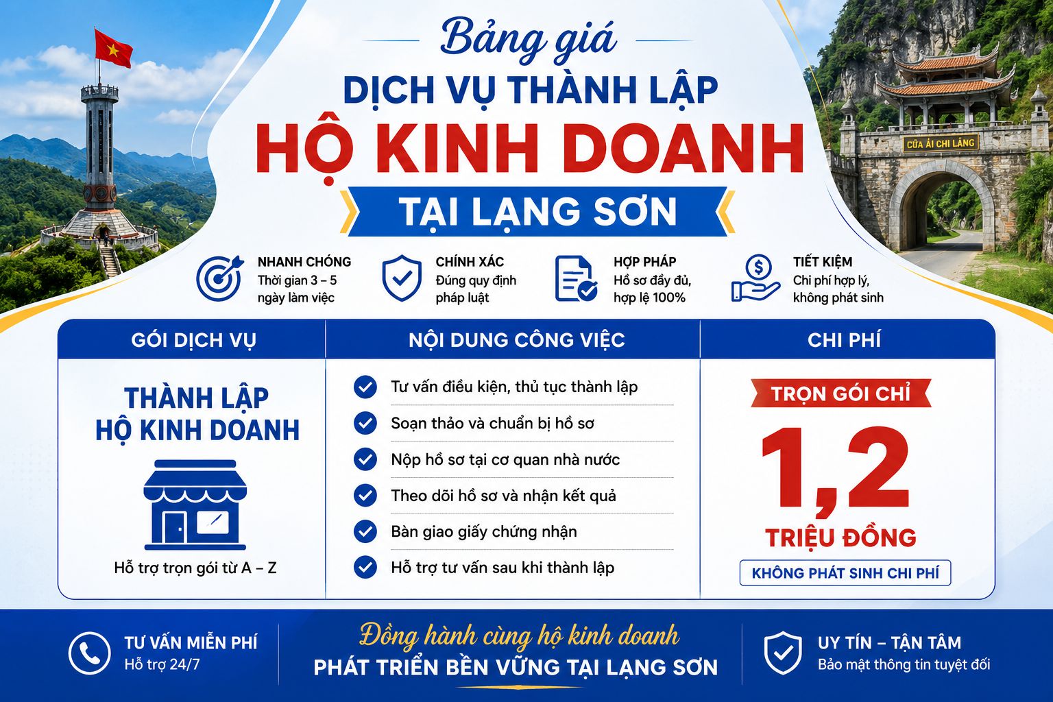 Dịch vụ thành lập hộ kinh doanh tại Lạng Sơn