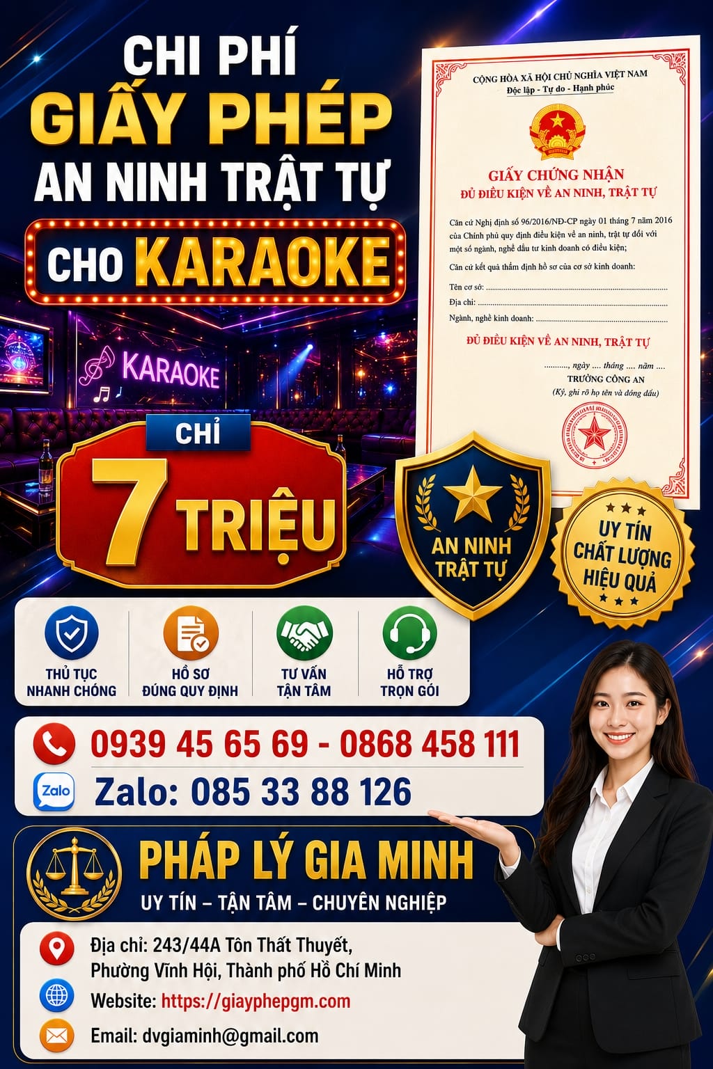 THỦ TỤC XIN CẤP GIẤY PHÉP AN NINH TRẬT TỰ TẠI LAI CHÂU 3 Điều kiện xin giấy phép an ninh trật tự tại Lai Châu