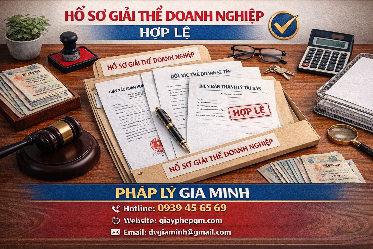 Gia Minh hỗ trợ doanh nghiệp giải thể công ty trọn gói tại Vĩnh Long uy tín


