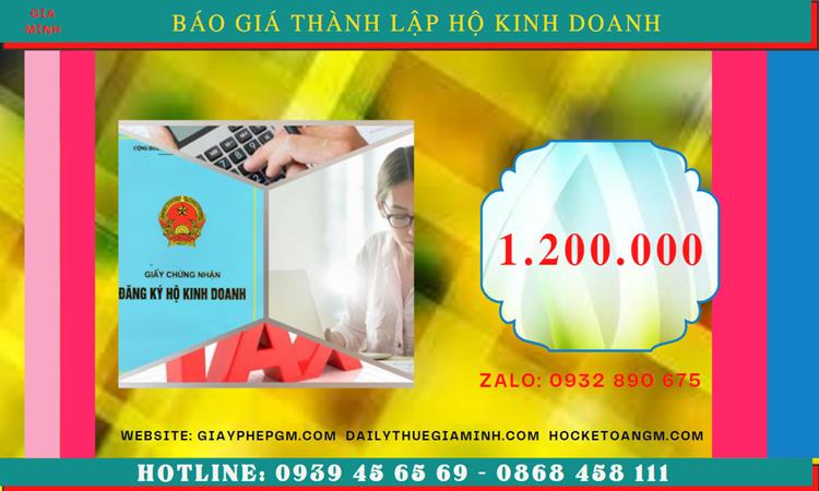 DỊCH VỤ ĐĂNG KÝ THÀNH LẬP HỘ KINH DOANH TẠI THÀNH PHỐ ĐÀ NẴNG 5 thành lập hộ kinh doanh phải tốn bao nhiêu tiền