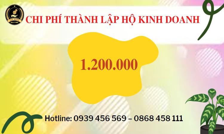 DỊCH VỤ THÀNH LẬP HỘ KINH DOANH CÁ THỂ TẠI HUYỆN KIM BẢNG 5 Bảng giá thành lập hộ kinh doanh cá thể tại Huyện Kim Bảng