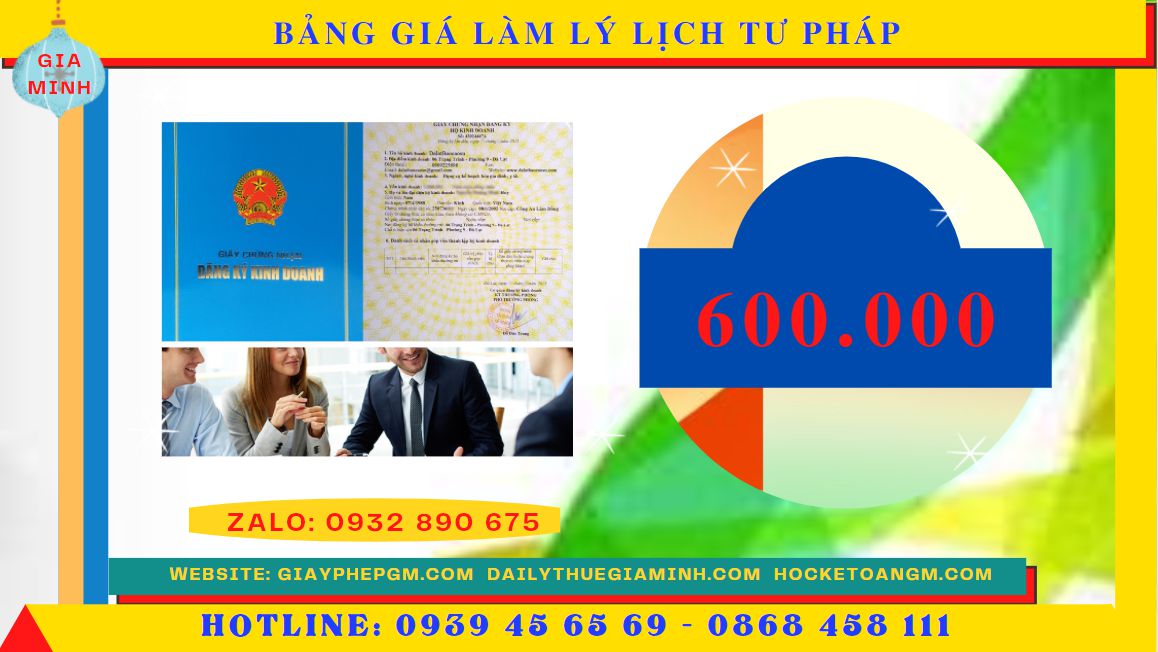 DỊCH VỤ LÀM LÝ LỊCH TƯ PHÁP SỐ 2 HUYỆN THẠCH THẤT NHANH RẺ NHẤT 5 Bảng giá lý lịch tư pháp số 2 tại Huyện Thạch Thất - Hà Nội