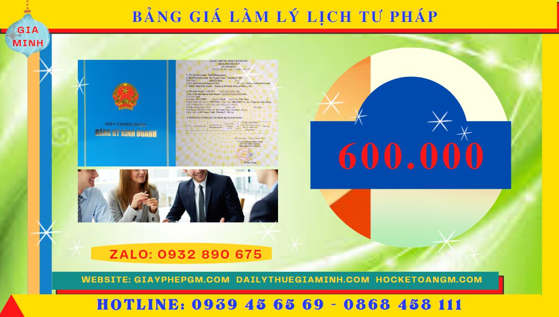DỊCH VỤ LÀM LÝ LỊCH TƯ PHÁP SỐ 2 QUẬN CẦU GIẤY NHANH RẺ NHẤT 5 Bảng giá lý lịch tư pháp số 2 tại Quận Cầu Giấy - Hà Nội